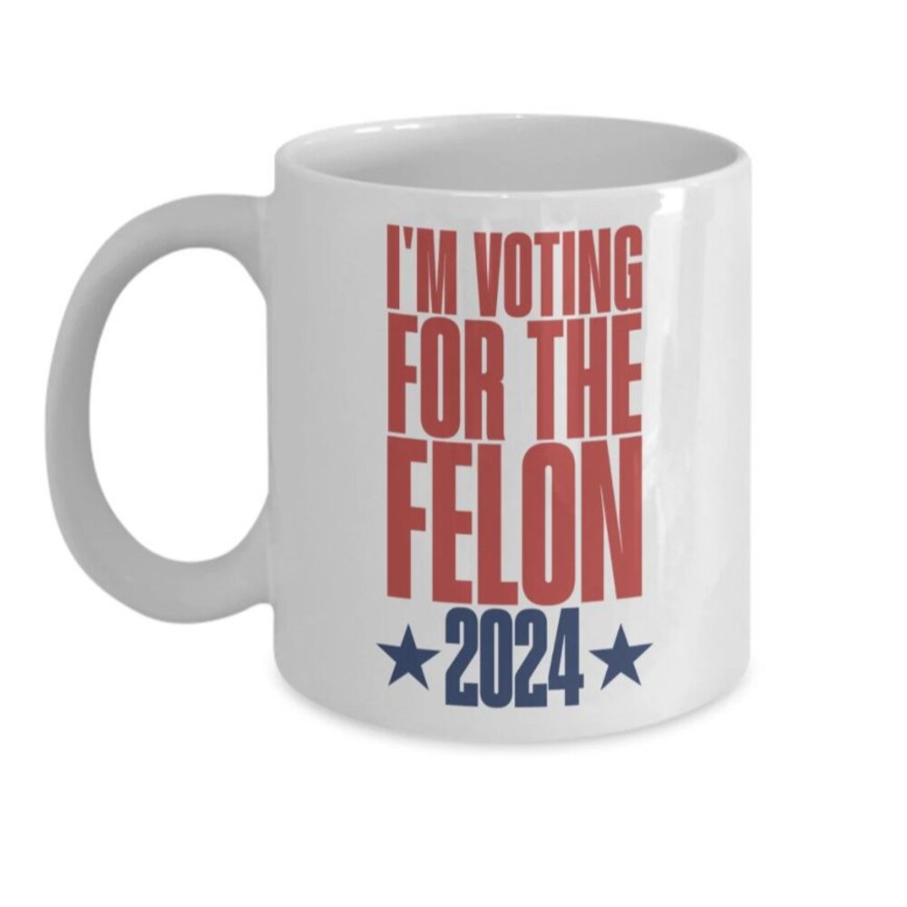 Donald Trump 2024 Mug, Trump Convicted Coffee Cup, Election 2024 Great Gift 11oz